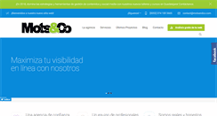 Desktop Screenshot of motsandco.com